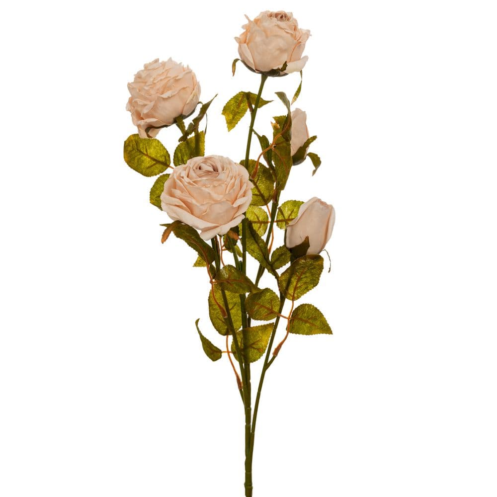 Buchet Trandafiri Artificiali Beige