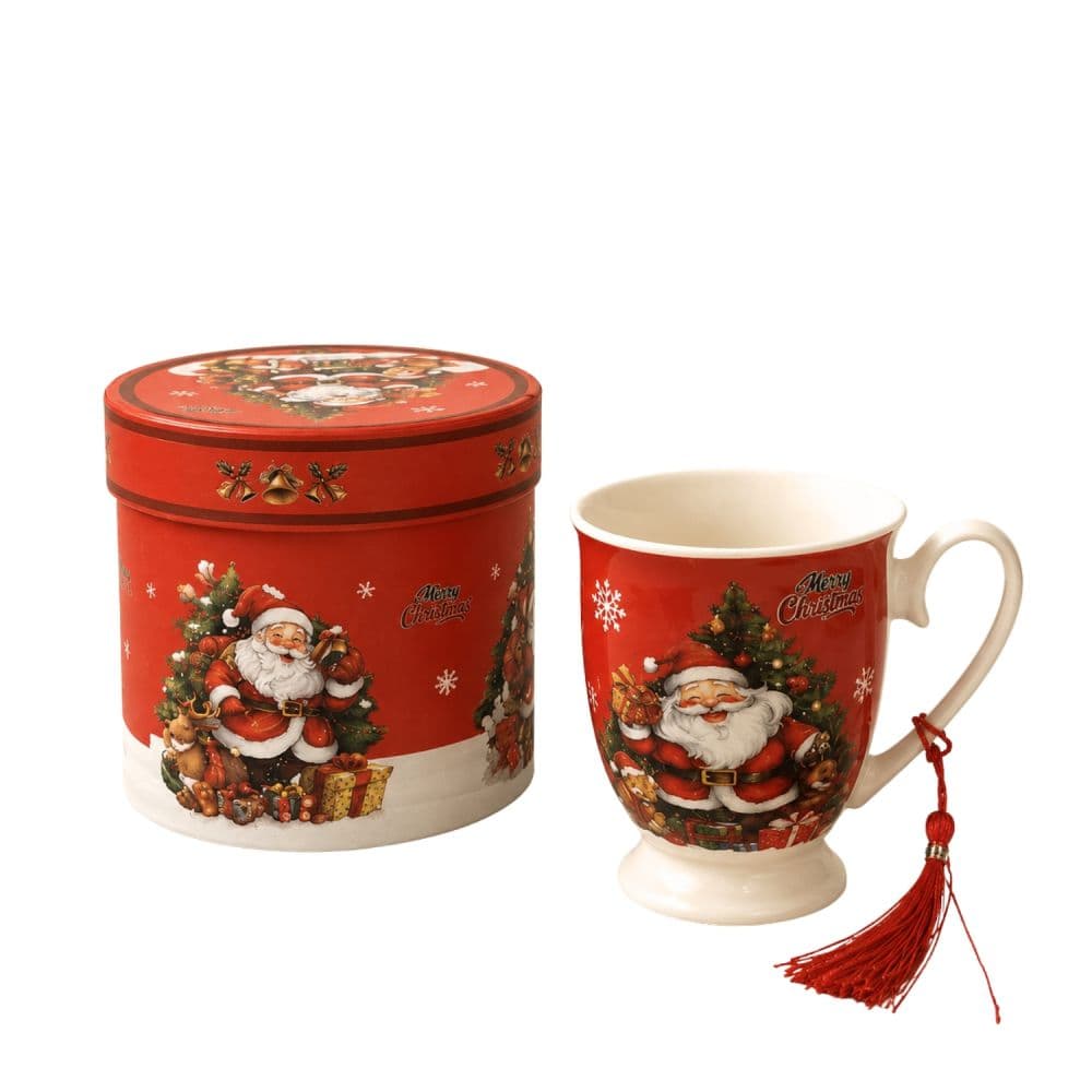 Cana Santa Claus Gift Box din Ceramica