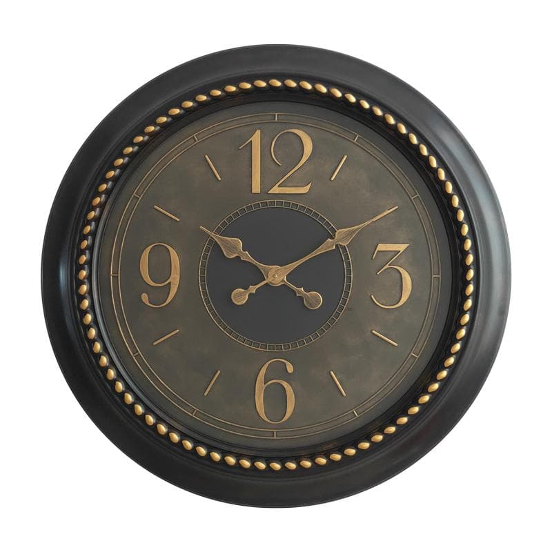 Ceas Brown Gold din Plastic D76x6cm