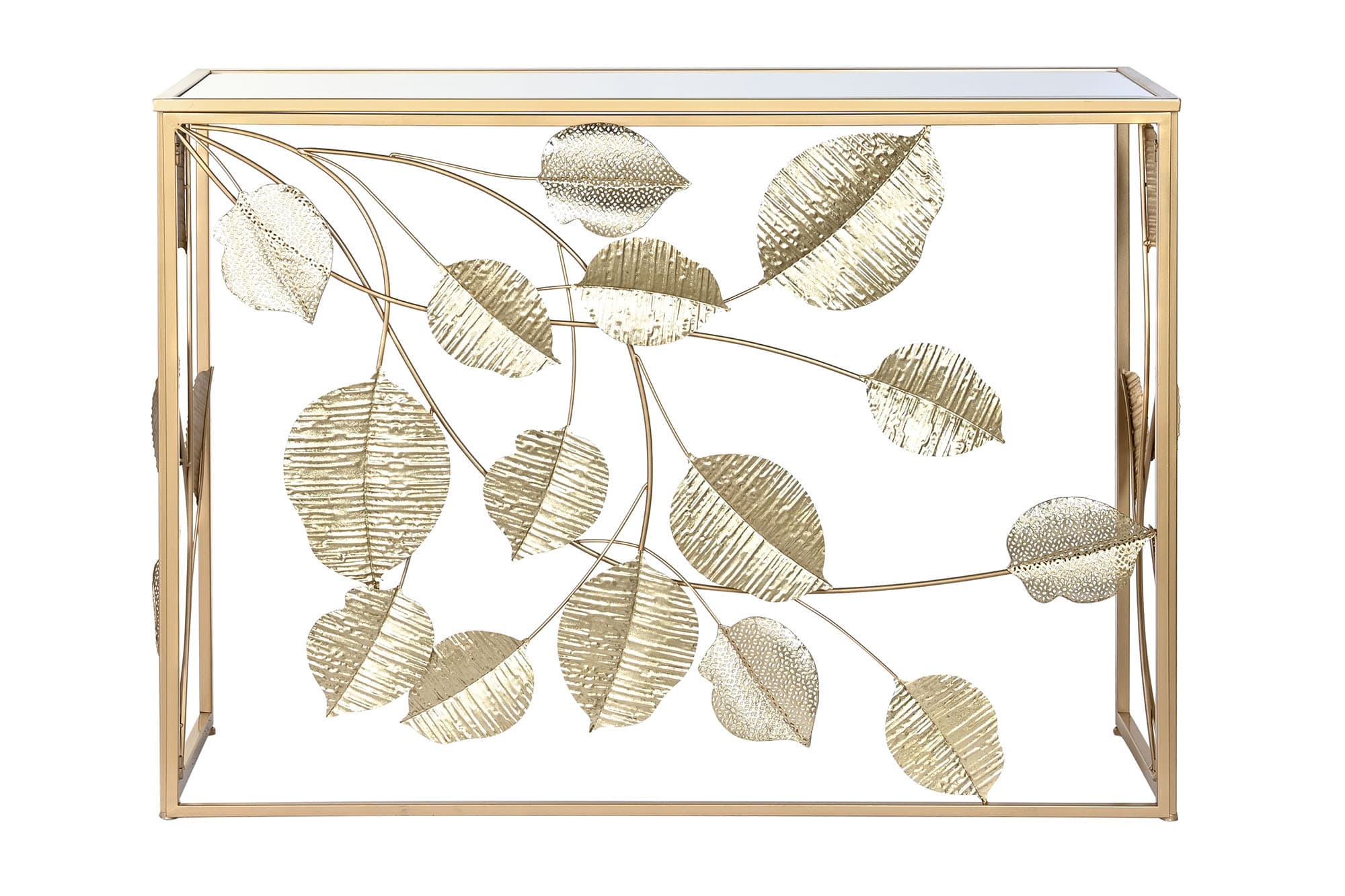 Consola Golden din Metal 108x37x80cm