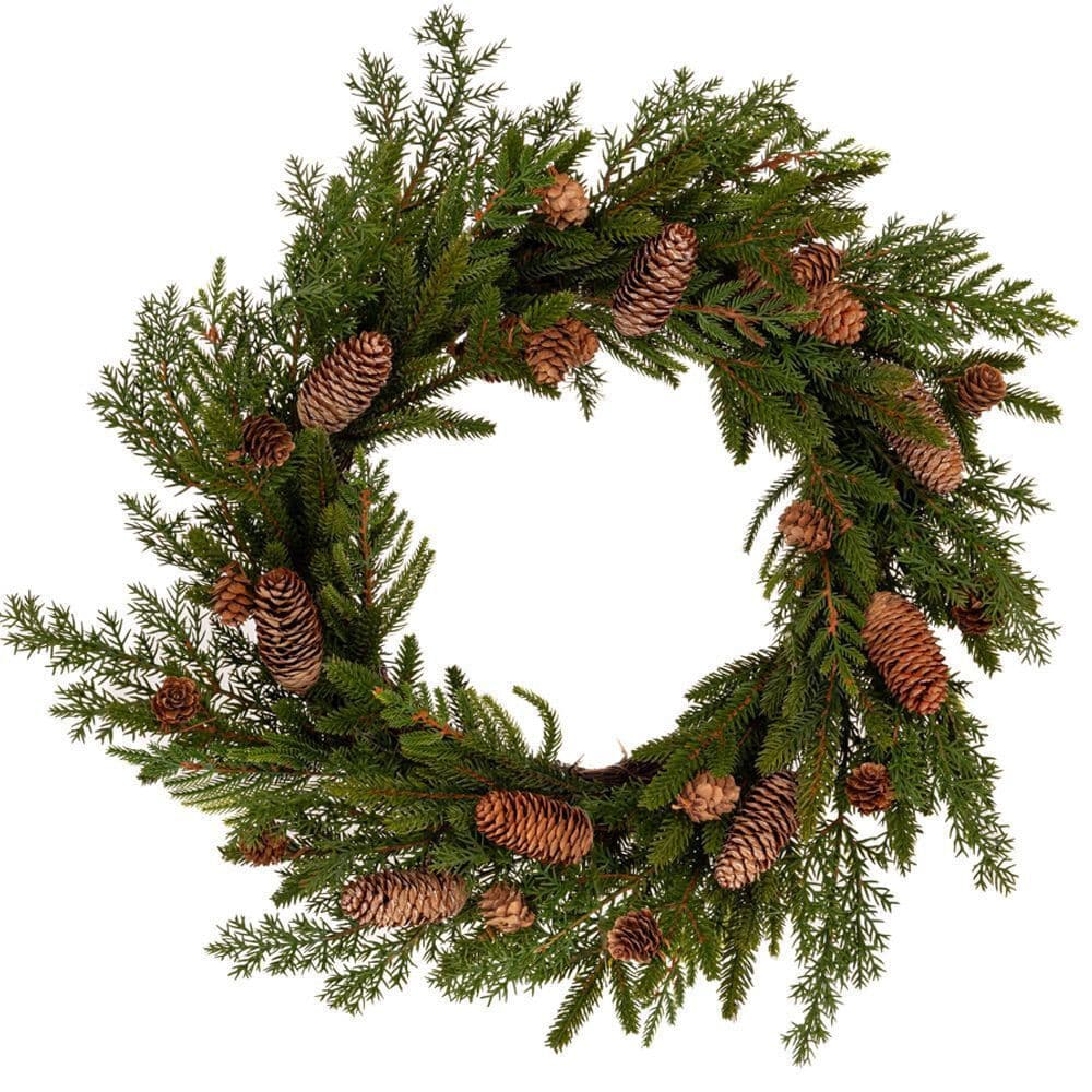 Coroana Pine Cones D55cm