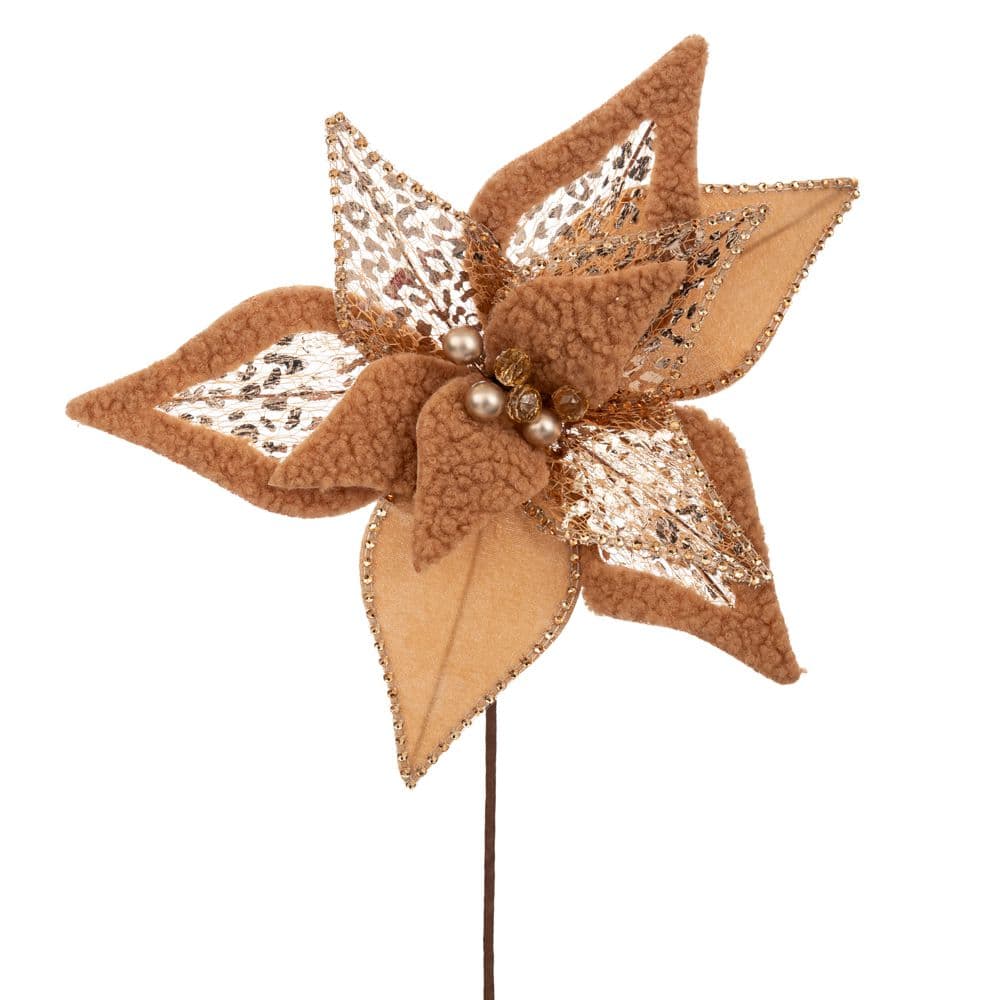 Craciunita Artificiala Champagne D30x45cm