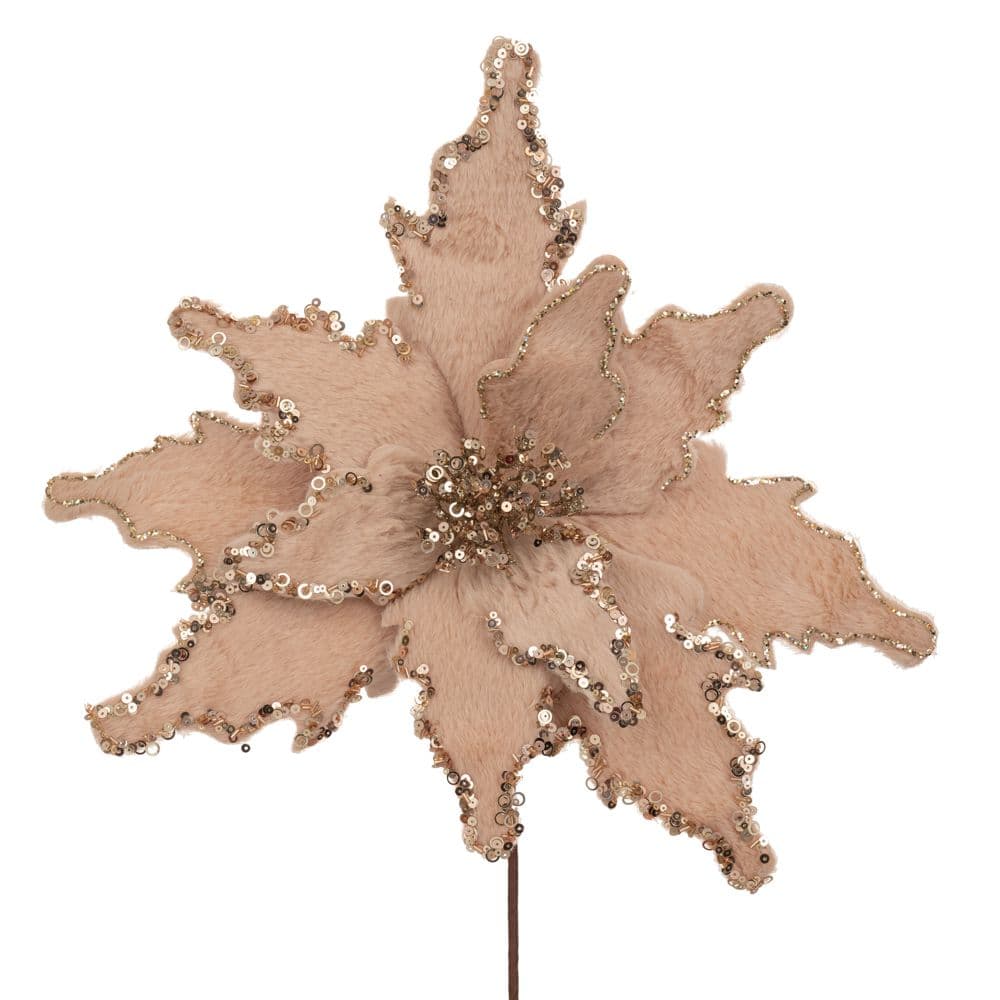 Craciunita Artificiala Champagne D35x45cm