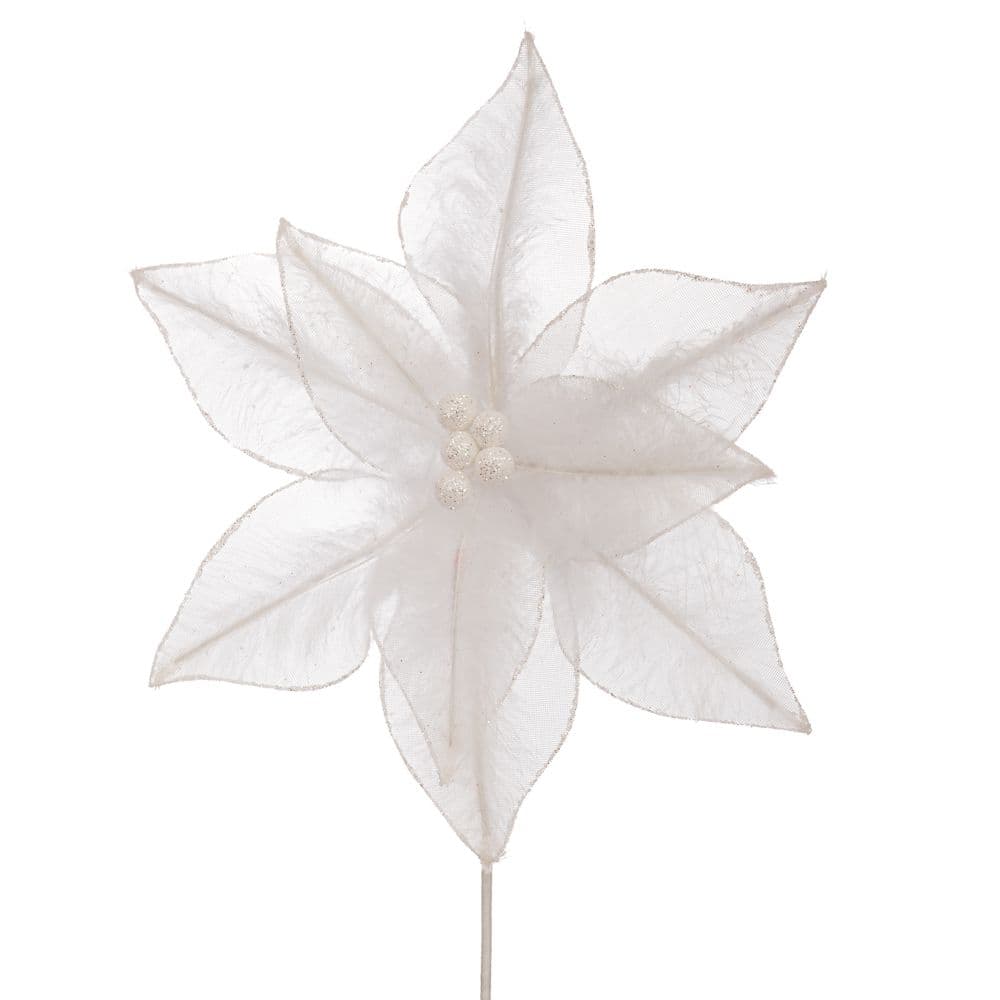 Craciunita Artificiala White D28x40cm