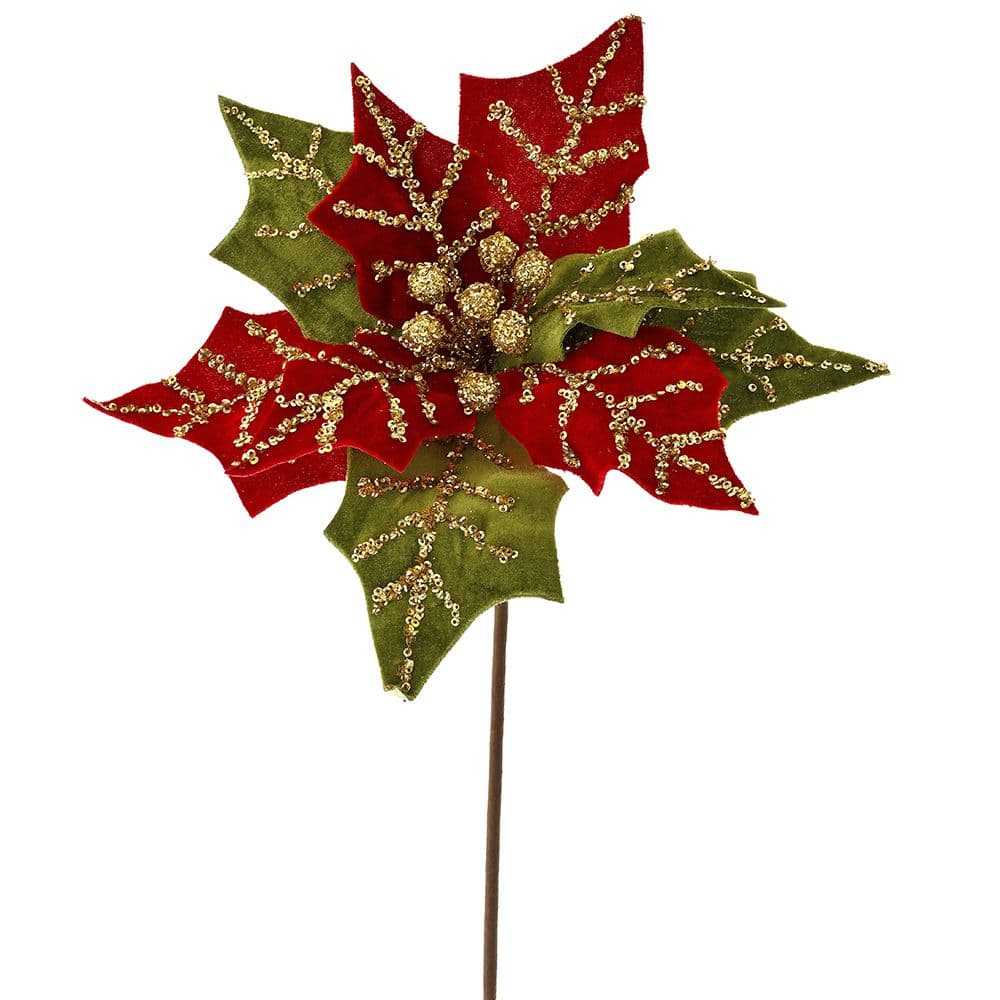 Craciunita Red Green 30x55cm