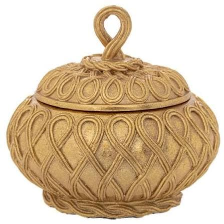 Cuite pentru Bijuterii Gold din Rasina D12x10cm