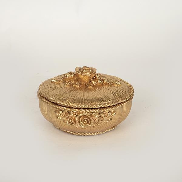 Cutie pentru Bijuterii Goln din Rasina 13x13x9cm