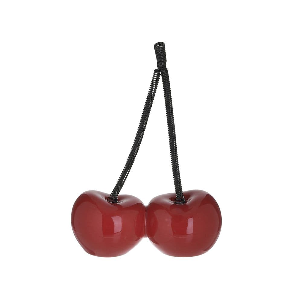 Decoratiune Red Cherry din Ceramica 13x7x19cm