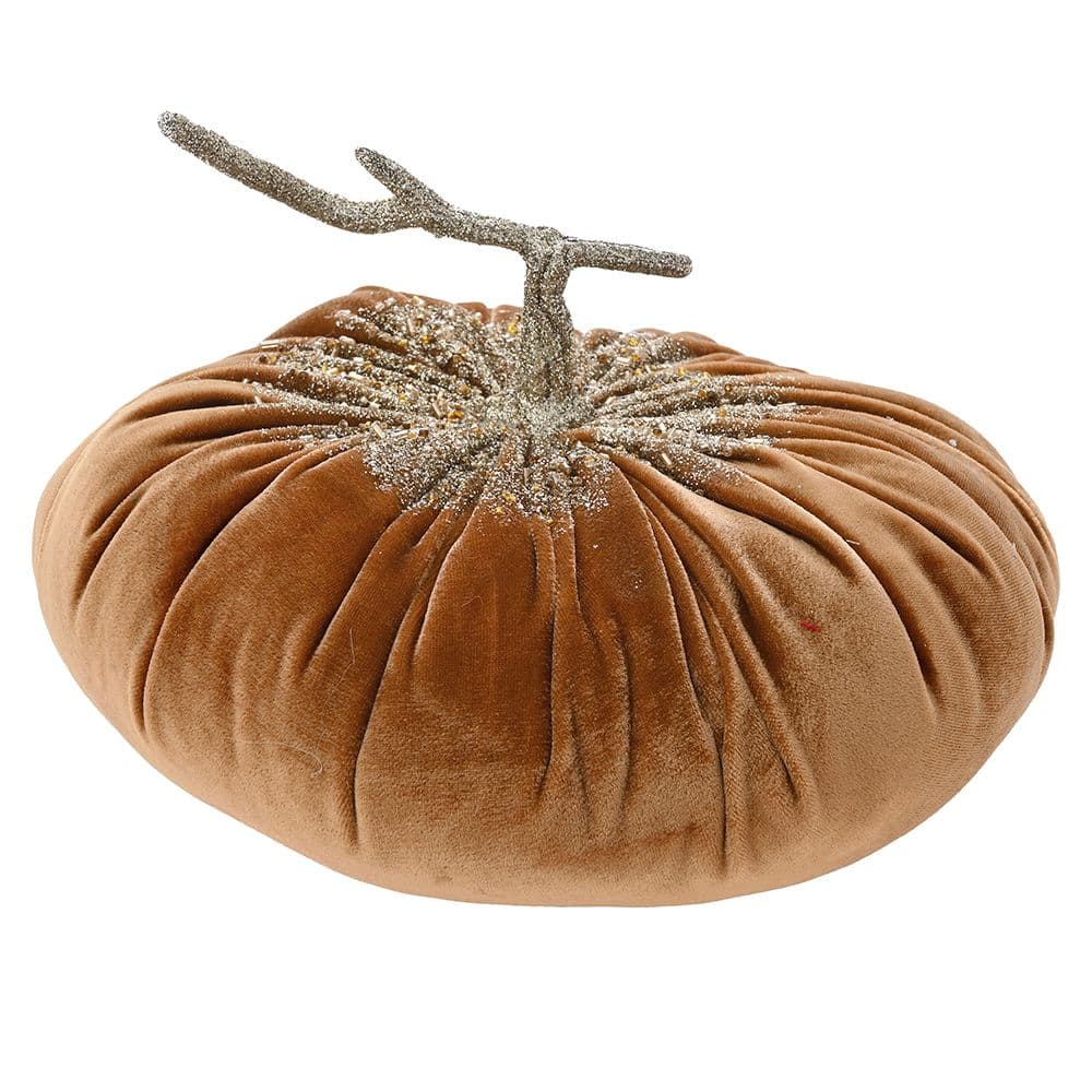 Dovleac Decorativ Maro din Catifiea D27x20cm