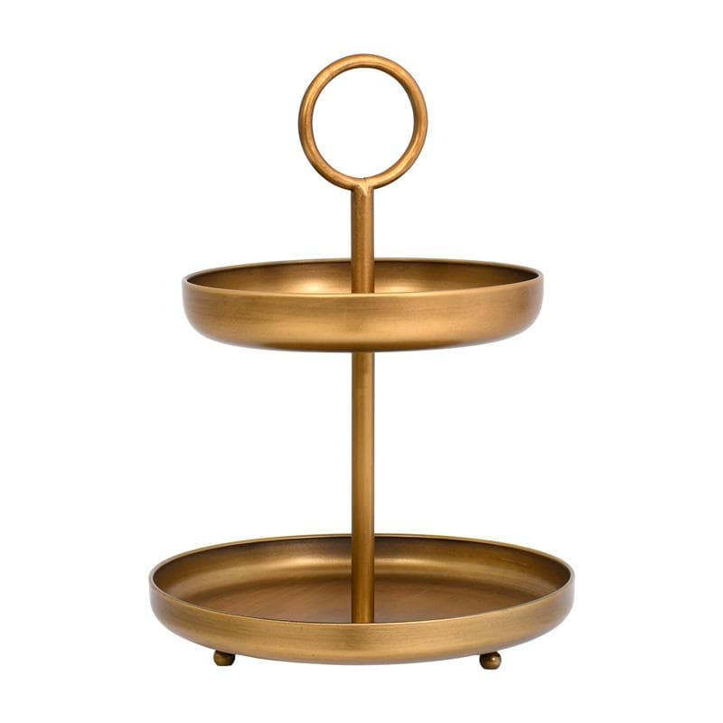 Etajera Gold din Metal D30x41cm