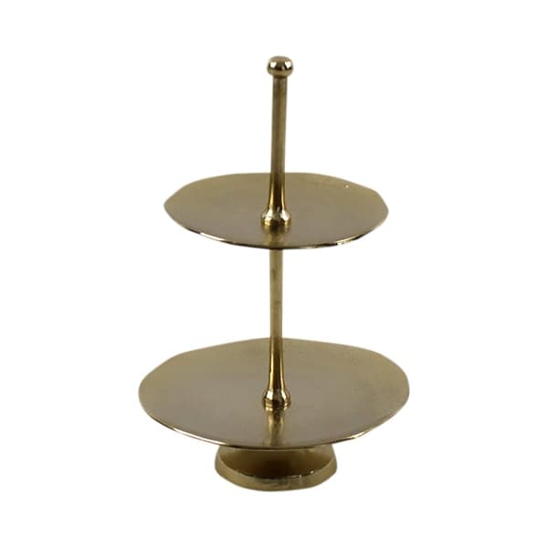 Etajera Golden din Aluminiu D31x49cm