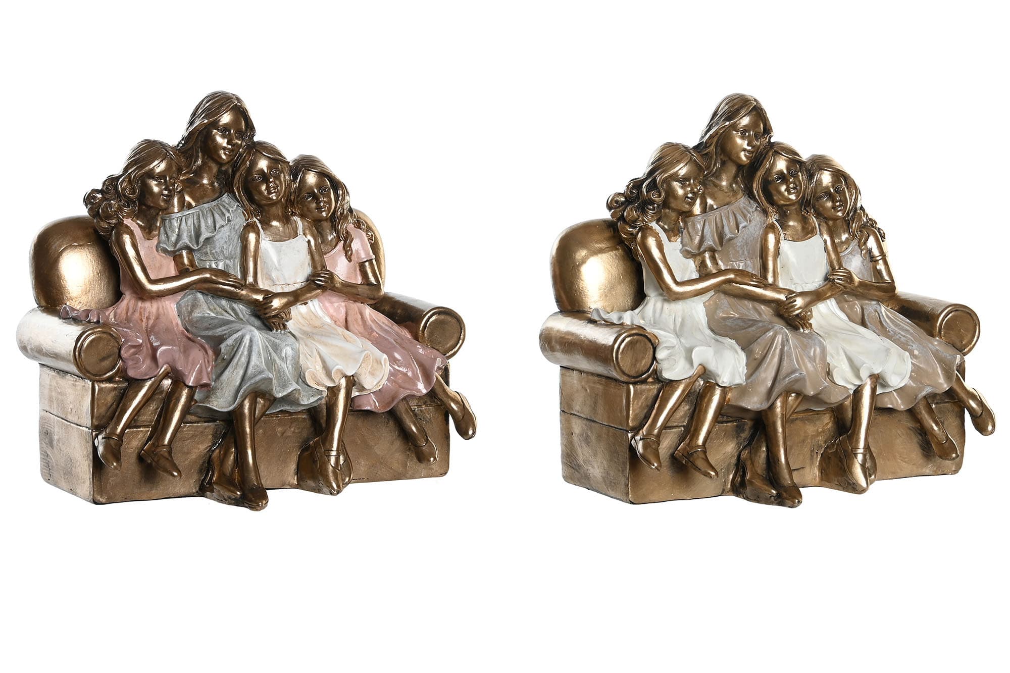 Figurina Family din Rasina 17x11x16cm