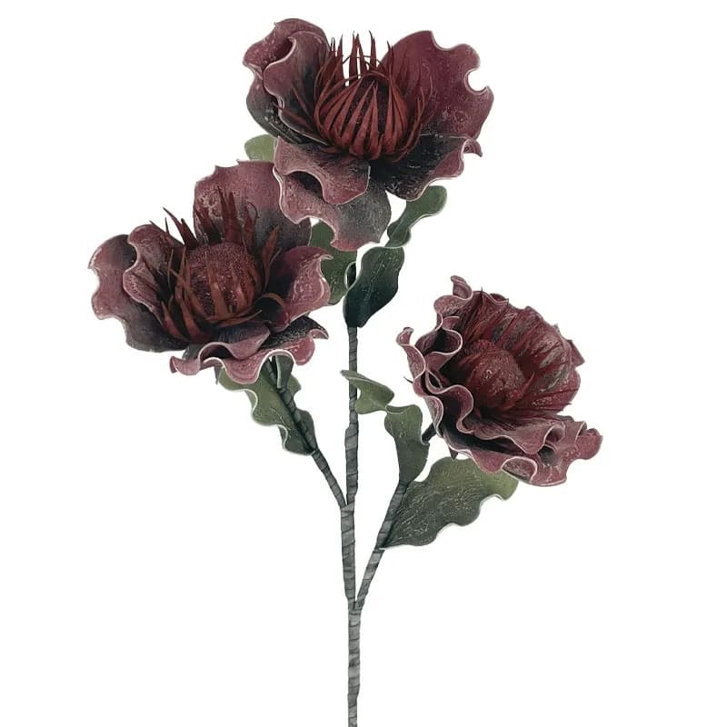 Floare Artificiala Crimson din Spuma D35x105cm