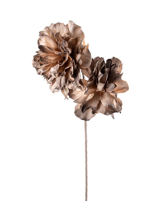 Floare Artificiala Dark Brown din Spuma 88cm