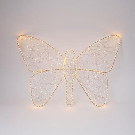 Fluture Decorativ din Metal cu 380LED IP44