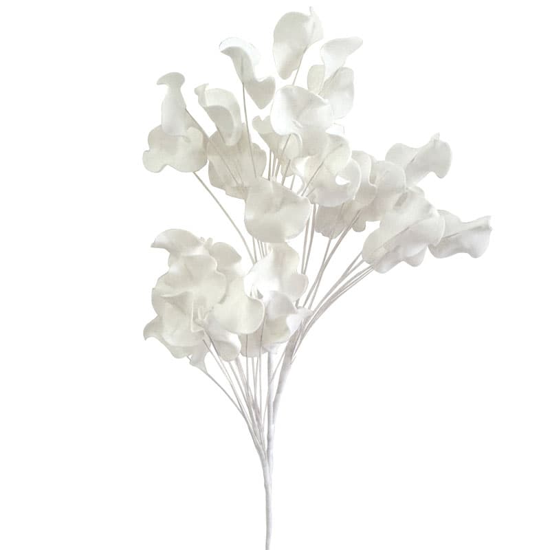 Frunze Artificiale White din Spuma 30x100cm