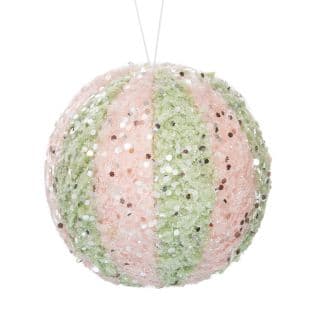Glob Pink Green din Polistiren 10cm
