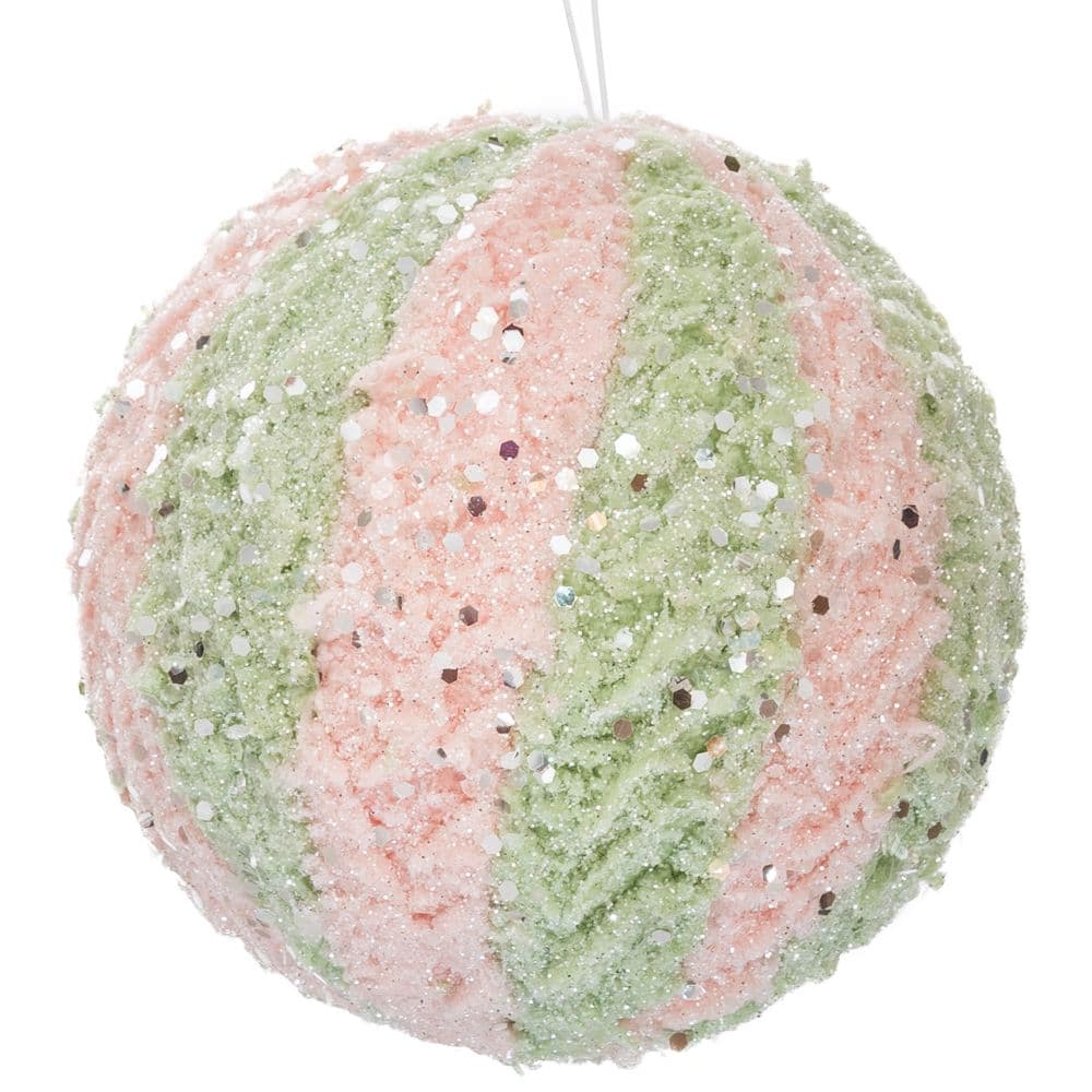 Glob Pink Green din Polistiren 12cm