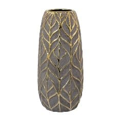 Vaza Antique Gold din Ceramica D15x32cm