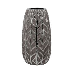 Vaza Antique Silver din Ceramica D14x25cm