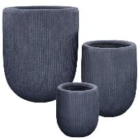 Vaza Grey din Fiberclay D33x41cm