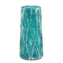 Vaza Turquoise din Sticla D18x39m