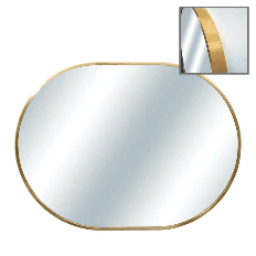 Oglinda Gold din Aluminiu 60x80x4cm