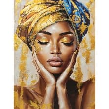 Tablou Boho Woman 90x120cm