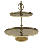 Etajera Golden din Aluminiu 29x20x31cm