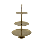 Etajera Golden din Aluminiu D24x70cm