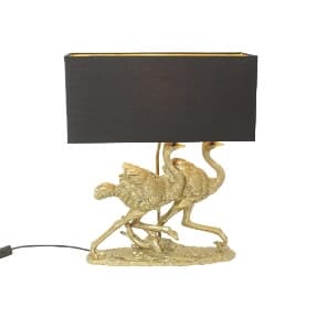 Lampa Golden Birds din Rasina 46x18x54cm