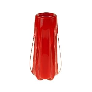 Vaza Rosie din Sticla D12x25cm