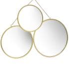 Colaj Oglinda Gold 69x50, Metal