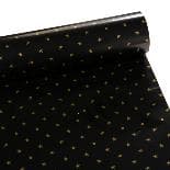 Rola Hartie pentru Impachetat Xmas Black 80cmx50M