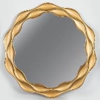 Oglinda Golden din Lemn 77x3x80cm