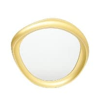 Oglinda Gold din Plastic 46x60x3cm