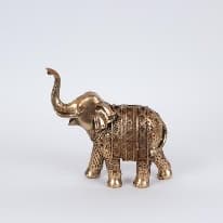Elefant Antique Gold din Rasina 20x28x19cm
