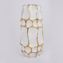 Vaza White Gold din Ceramica D16x32cm