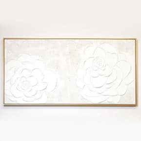 Tablou White Flowers 120x60cm