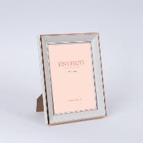 Rama White Gold din Plastic 13x18cm