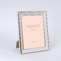 Rama White Gold din Plastic 15x20cm