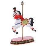 Figurina Carousel Horse din Rasina 20x9x30cm