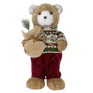 Figurina Brown Boy Bear 20x24x41cm