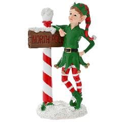 Figurina Green Elf din Rasina 20x10x30cm