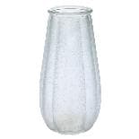 Vaza Frosted Blue din Sticla D9x13x24cm