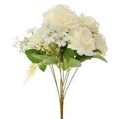 Buchet Flori Albe Artificiale 43cm