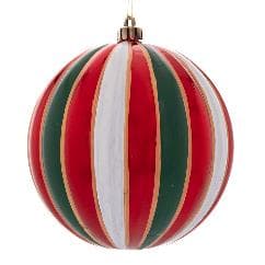 Glob Red Green White din Plastic 10cm