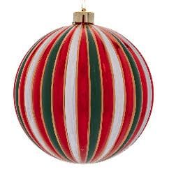 Glob Red Green White din Plastic 15cm