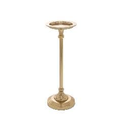 Suport pentru Lumanare Gold din Metal D10x30cm