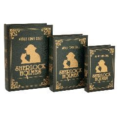 Set 3 Cutii Decorative Green Book 25x19x6cm